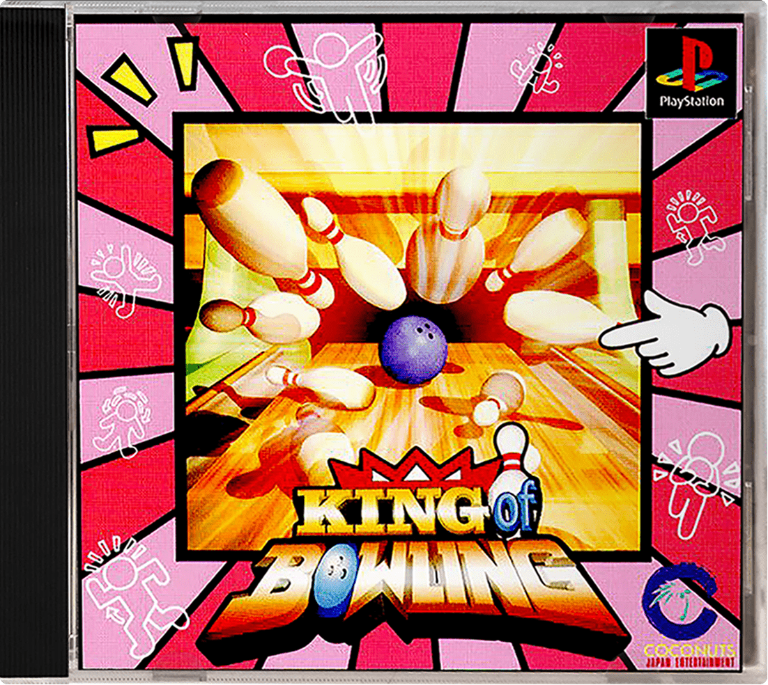 King of Bowling box art for Playstation